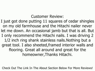 Hitachi NV65AH 2-1/2-Inch Coil Siding Nailer Review