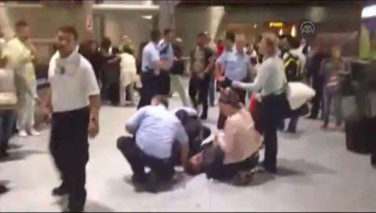 Alman polisinden Türk vatandaşına şiddet