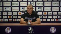Conférence de presse Toulouse FC vs FCGB : Alain Casanova