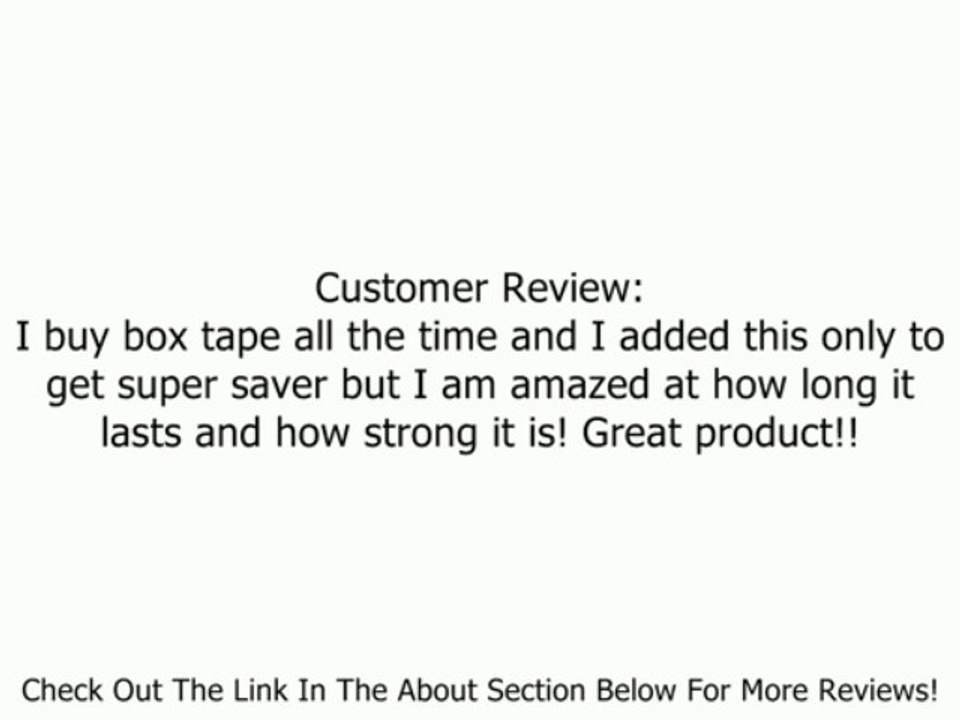 Scotch Recycled Corrugate Tape 3073 Clear Review