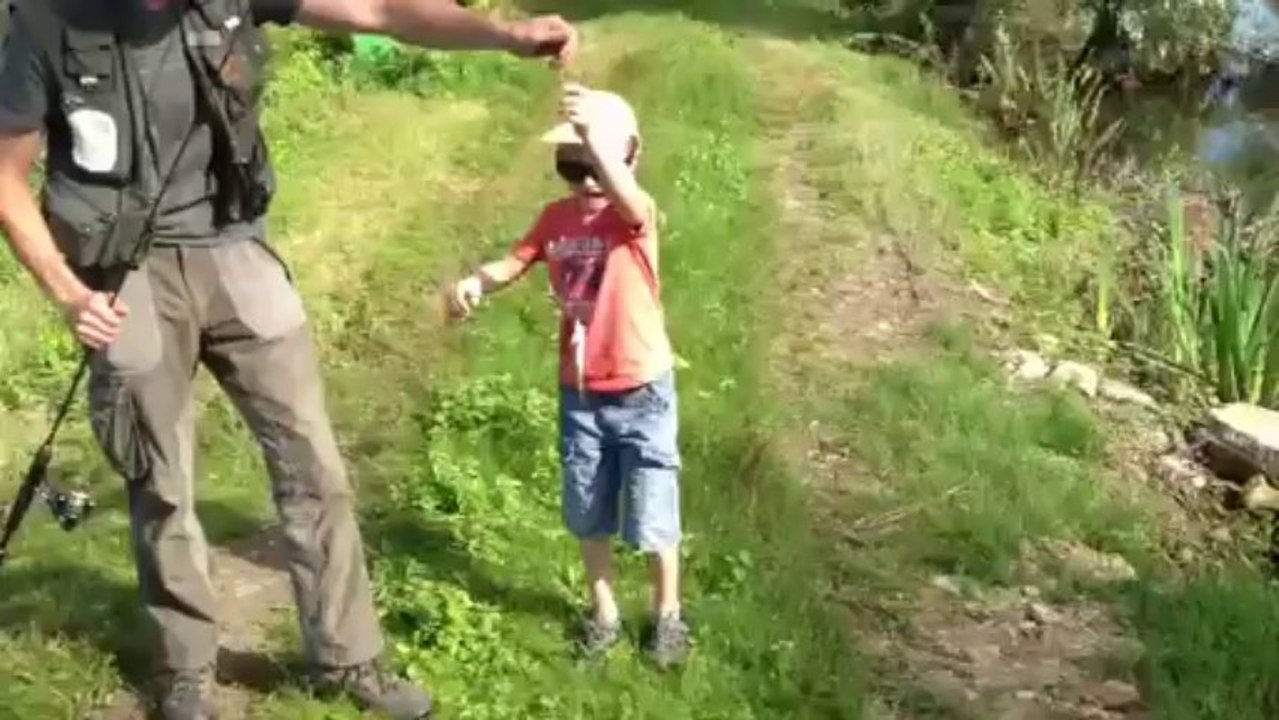 Noah et ses premières perches