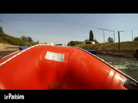 On a testé pour vous : le rafting à la base de loisirs de Cergy-Pontoise