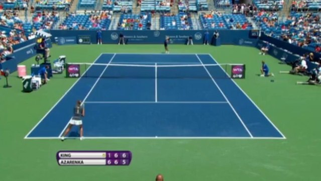 Azarenka nie dała szans King