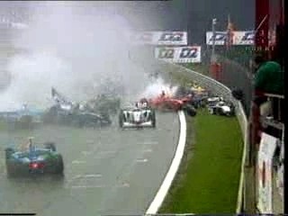 gros carambolage Spa 98