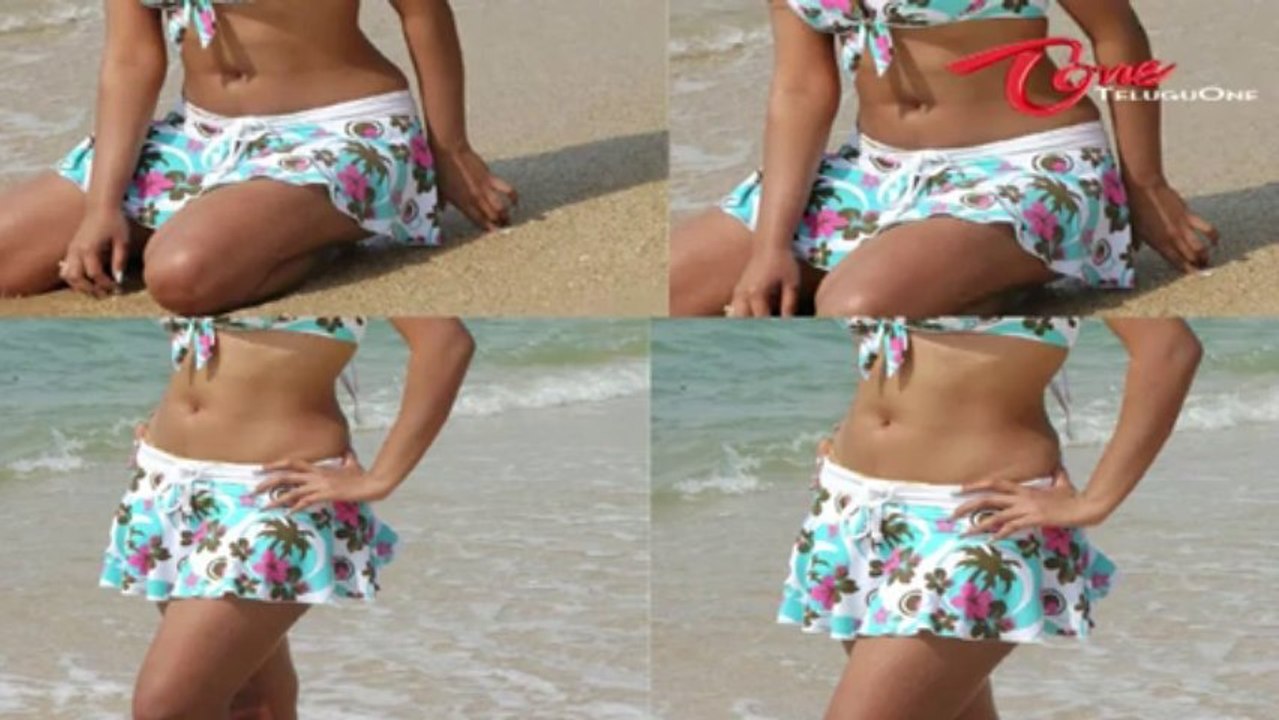 Dimple Chopda Hot in Beach