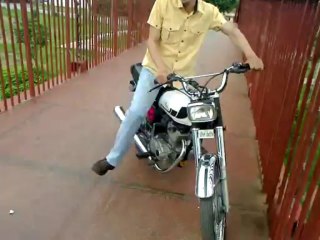 Honda CG-125 Test