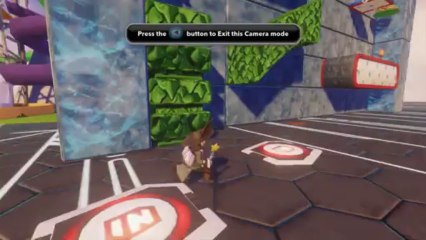 DISNEY INFINITY - How to Use Creativi-Toys (Side-Step Camera)