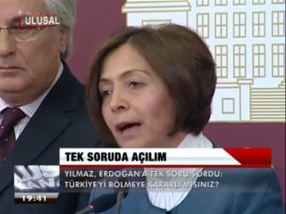 ÜLKEYİ BÖLMEYE KARARLI MISINIZ ?