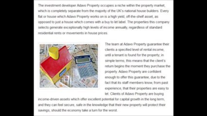 Adavo Property can make the difference