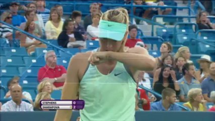 Cincinatti - Sharapova, sorprendida por Stephens