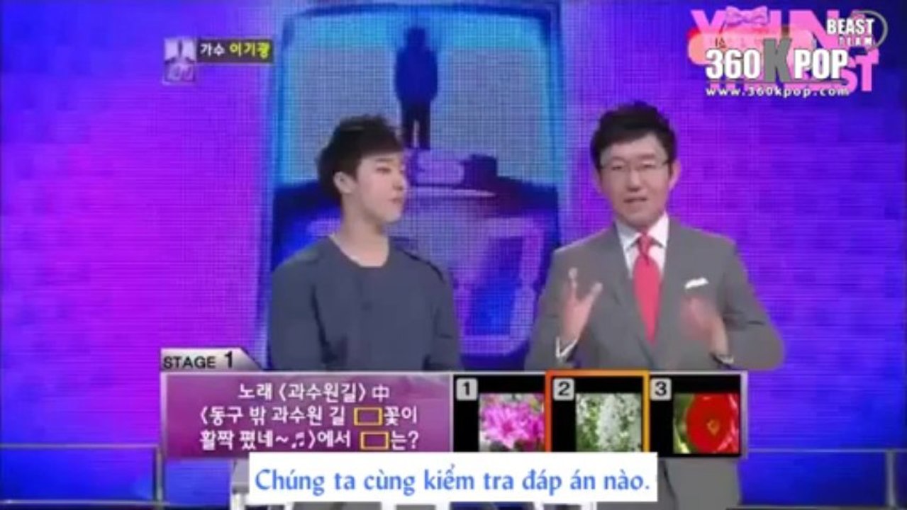 [Vietsub] 110712 BEAST - 1 vs 100 cut {BEASTeam}[360kpop]