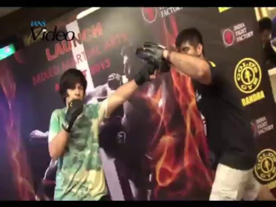 Prateik Shahzahn launch Mixed Martial Arts