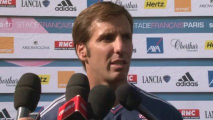 Stade Français - Grenoble, la première pierre