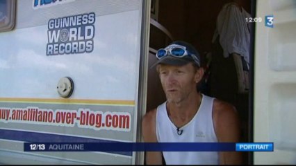 L'exploit d'un coureur béarnais unijambiste