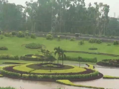 Rainy Weather in Lahore on 14th of aug. 2013