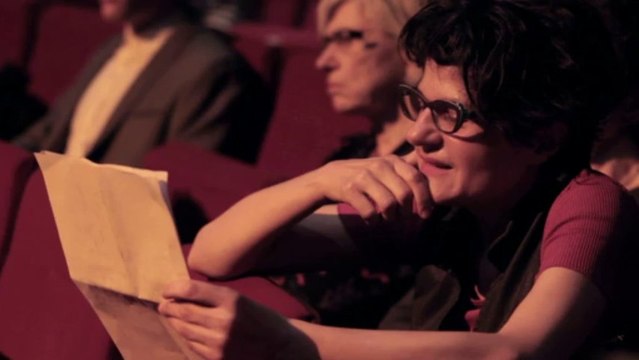 Christine Angot au théâtre Sorano : Christine Angot et Norah Krief lisent Interview