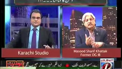 Masood Sharif Khan Khattak on MAZRAT KE SATH - Monday 12th August 2013 - Part 3