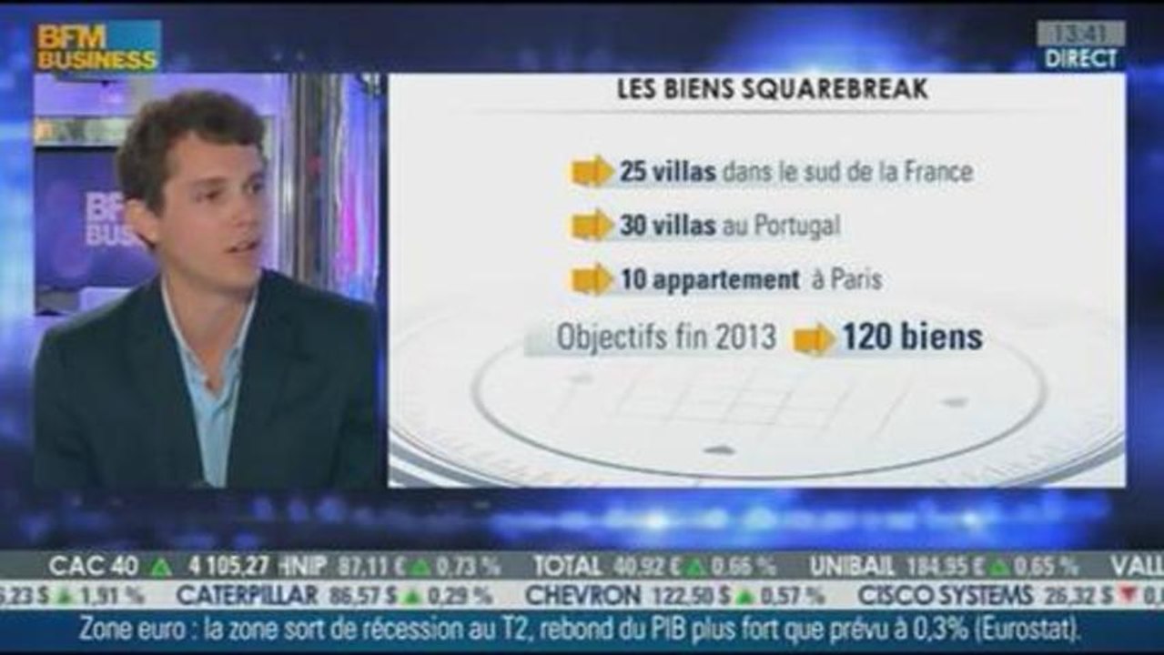 Made in Paris : Maxime Lesaulnier, co-fondateur de Squarebreak dans Paris est à vous - 14/08