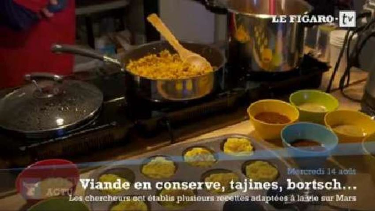 Nasa : Ce qu'il faudra manger sur Mars
