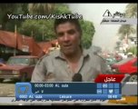 فضيحة التلفزيون المصري و مراسلهم يؤكد عدم وجود أسلحة في اعتصام النهضة 14 08 2013 - YouTube