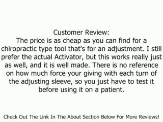 Chiropractic Adjusting Tool Review