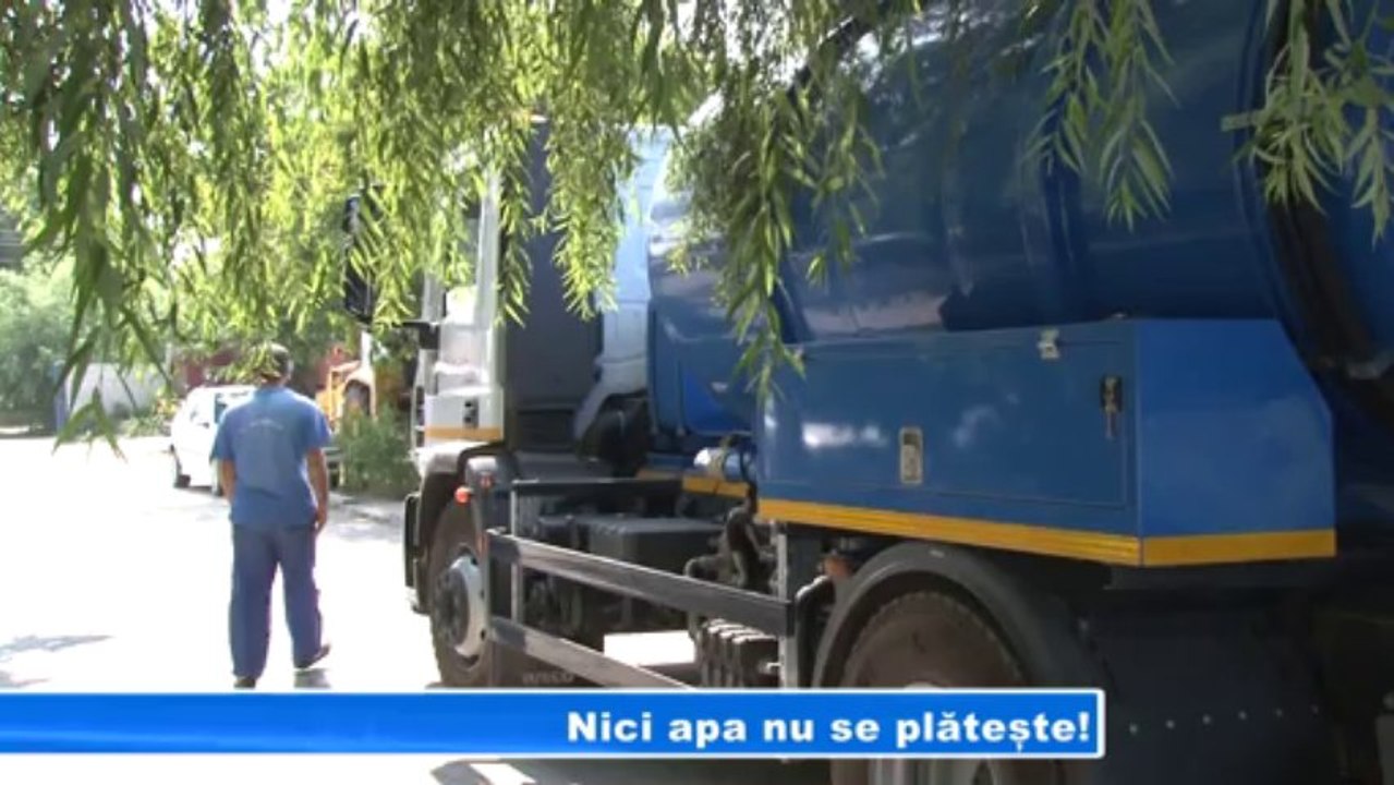 Nici apa nu se plateste