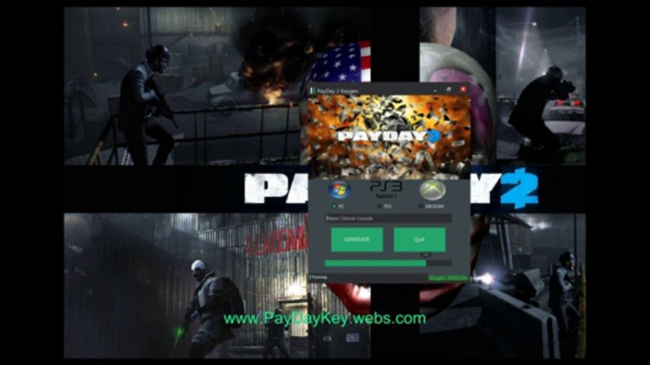 PayDay 2 Keygen, Key GENERATOR [PC,PS3,XBOX360]