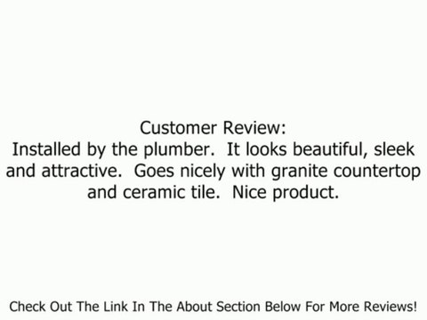 Moen T6905BN Voss Two-Handle High Arc Bathroom Faucet, Brushed Nickel Review