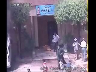 Attaque brutale de l'église de St. George à Sohag par les islamistes le 14.08.2013