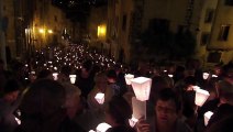 Procession aux flambeaux au Puy-en-Velay, mercredi 14 août