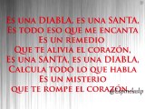 SANTA DIABLA - Aáron Díaz y Carlos Ponce [Canción con Letra]