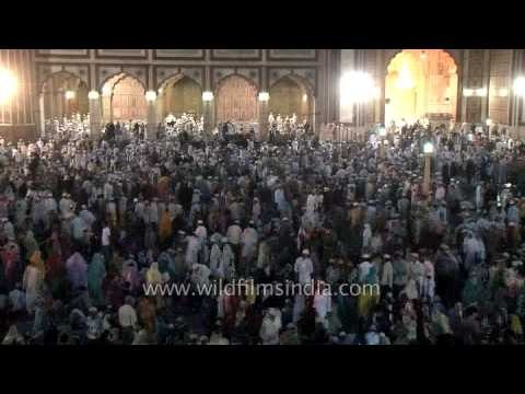 Jama Masjid during Eid al-Fitr