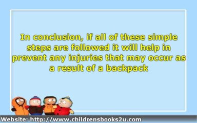 Backpack Safety Tips For You And Your Child