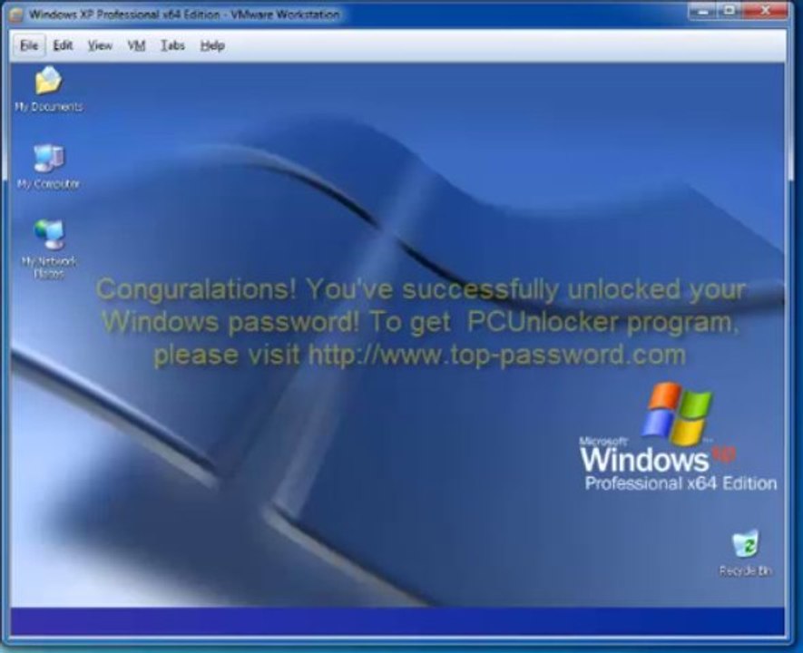 Reset Forgotten Windows Password of VMware Virtual Machine