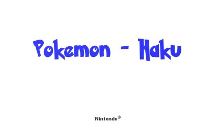 Intro pour Pokémon Emeraude Pâle [Thanks Zuuki' ♥]