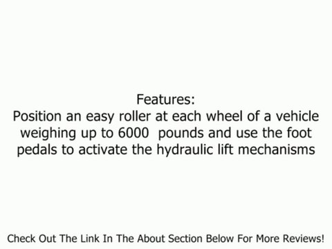 OTC 1580 Stinger 1,500 lbs Easy Roller Dolly Review