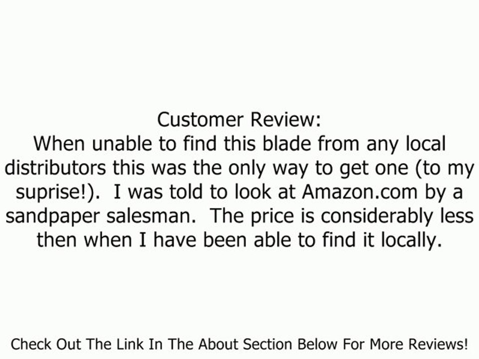 Hitachi 967701 3-Inch Band Saw Alternate Tooth Stellite Blade with Hardened Tip Review