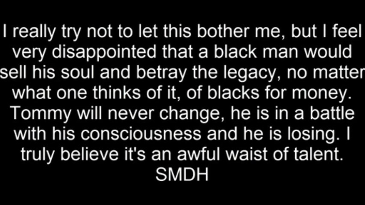 Tommy Sotomayor Is A Worthless Piece Of Trash !