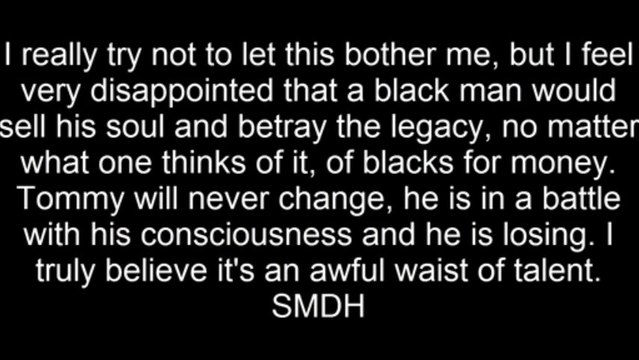 Tommy Sotomayor Is A Worthless Piece Of Trash !