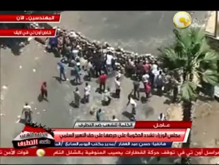 أنصار الإخوان يلقون زجاجات المولوتوف على كنيسة دير مواس بالمنيا