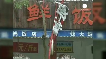 Utor Tayfunu Çin'i vurdu