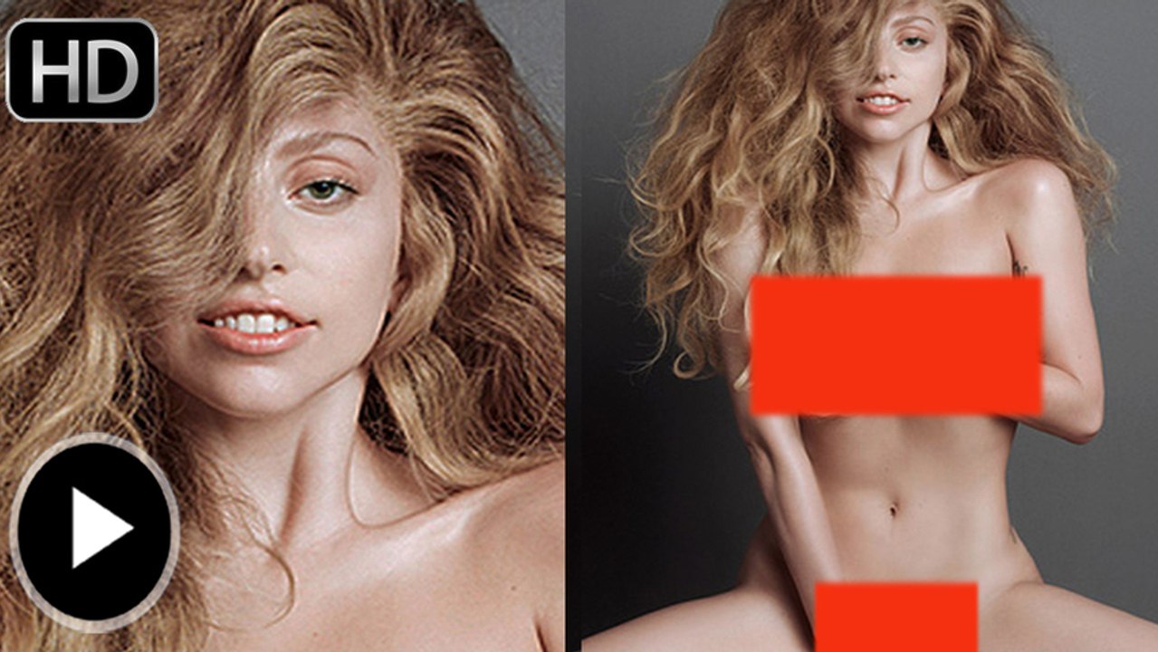 Lady Gaga Goes Nude For Fund Raising