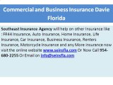 Flood Insurance now available On Davie FL