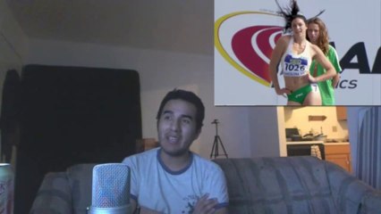 Michelle Jenneke y Su sensual calentamiento