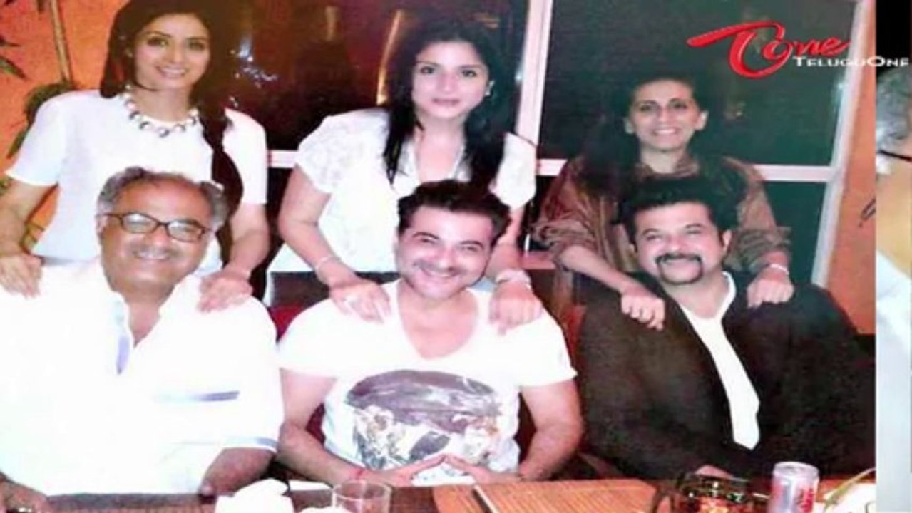 Sridevi Kapoor 50th Birthday Celebration Photos