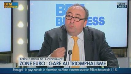 Emmanuel Lechypre : zone euro, la reprise n'est pas immédiate - 15/08