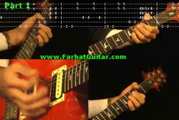 Foxy Lady - Guitar Cover -TAB Part 1 Jimi Hendrix www.Farhat