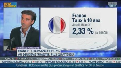 La Croissance en zone euro, des chiffres encourageants : Thierry Sales dans Intégrale Placements - 15/08