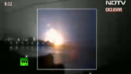 Explosion d'un sous-marin en Inde dans le port militaire de Bombay!