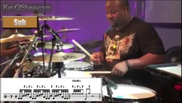 Chris Coleman gospel chops fill | Drum Lesson